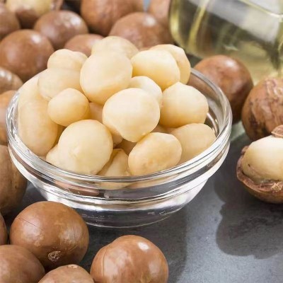 夏威夷果薄皮大果奶油味批发手剥开口胡桃果图2