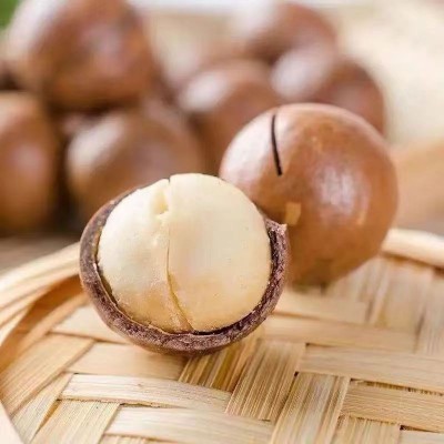 夏威夷果薄皮大果奶油味批发手剥开口胡桃果图3
