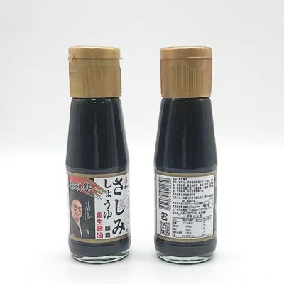 广州葵田黄豆鱼生酱油 120ml*24支凉拌寿司刺身日料酱油调味品图3
