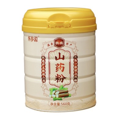 温县铁棍山药粉560g罐装一件代发厂家批发贴品牌代加工怀 山药纯粉图3