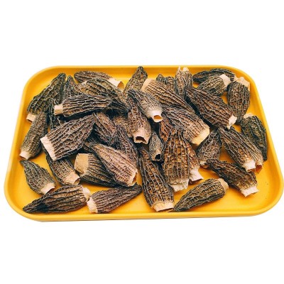 随州特产羊肚菌干货5-7CM煲汤食材食用菌袋装散装蘑菇干批发图4
