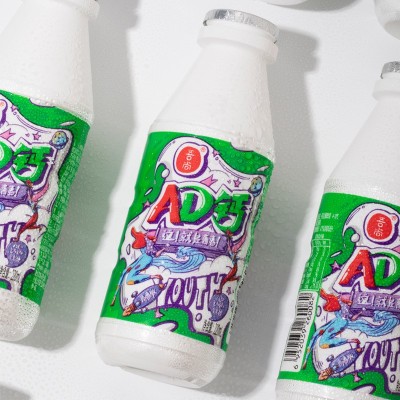 吾尚AD钙奶220ml*20大瓶青春版整箱国潮包装饮品饮料图4