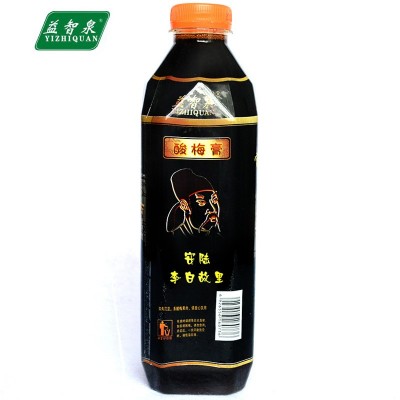 益智泉 酸梅膏1.5千克 1:10 稀释 酸梅汁冲调饮料12瓶批发图4