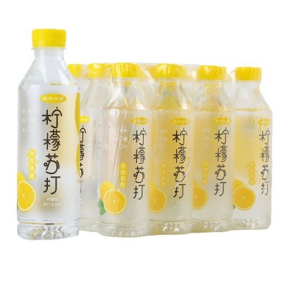 苏打水饮料瓶装云南柠檬玫瑰薄荷味苏打水饮品 400mlx6瓶图2