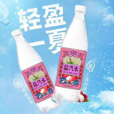 大洋玛盐汽水600ml*24瓶防暑降温饮料柠檬味盐汽水批发整箱图4