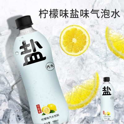 盐汽水整箱碳酸饮料480ml*24夏季柠檬味气泡水厂家批发图3