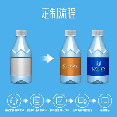 矿泉水定做logo整箱批发小瓶装企业广告婚礼活动定制水饮用纯净水图2