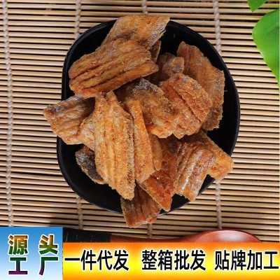香酥带鱼干带鱼酥脆带鱼块海鲜干货即食鱼干休闲袋装零食厂家批发图2