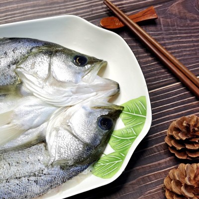 烤鱼清蒸鲈鱼批发白蕉海鲈鱼新鲜冰冻海鲜半成品开背七星芦鱼卢鱼