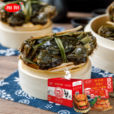 西安阳澄湖大闸蟹专卖店5对装价格表_388起不同型号价格可谈欢迎咨询图5