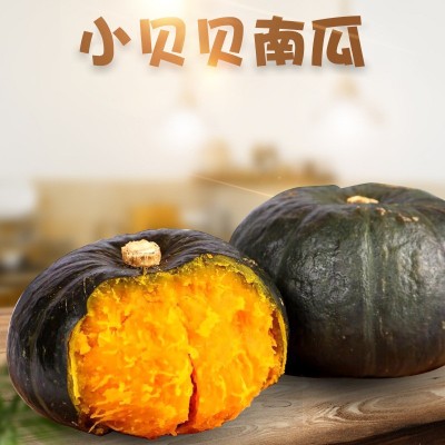 山东贝贝小南瓜代发5斤礼盒粉糯宝宝辅食板栗味吊瓜应季新 鲜蔬菜图5