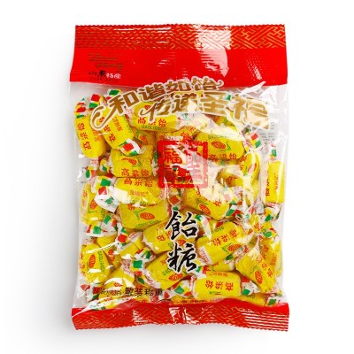 拉丝高粱饴软糖1斤麦芽糖喜糖水果味软糖圣福记袋装山东特产零食图5