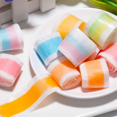 果汁卷水果软糖 散装工厂怀旧儿童休闲零食品小学生小吃 糖果批发图2
