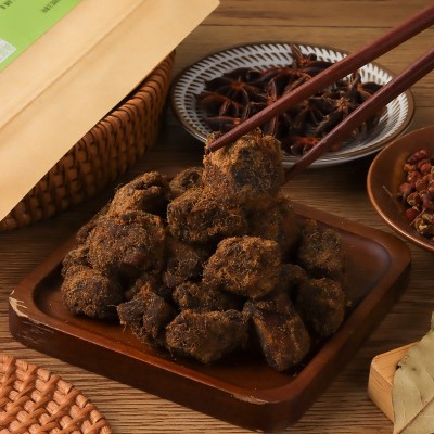 高蛋白风干鸡胸肉粒鸡肉粒批发健身代餐鸡胸肉干零食罐装鸡肉粒图3