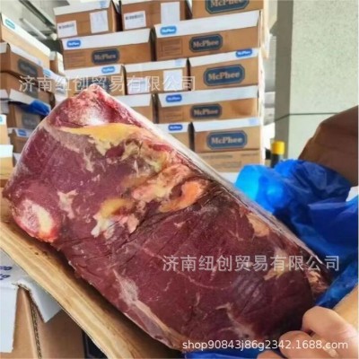 阿根廷去骨牛前肉，90比例瘦牛肉加工原材料牛前部位肉量大优惠图4