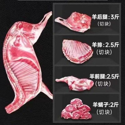 【半只羊】新鲜羊肉10斤原羊羔本地散养全羊整只羊排8/5/斤图4
