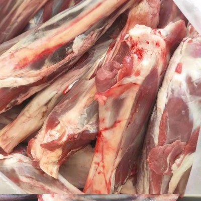 【不冷冻鲜肉空运】清真内蒙新鲜羊棒骨生鲜冷冻羊腿骨头腱子肉图2