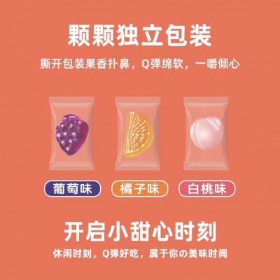 益生元果汁软糖厂家直销源头工厂图4