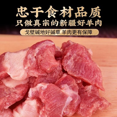 喀小主新疆红柳枝羊肉串300g碱地羊肉串正宗 高端烧烤食材大串
