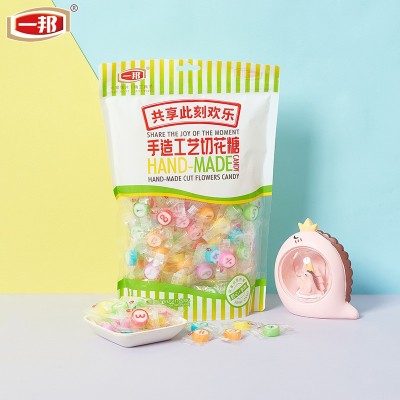一邦创意水果切片糖果 混合味硬糖喜糖500g袋装儿童零食糖果批发图3