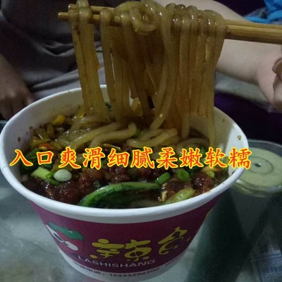 正宗重庆邓蜀手工酸辣粉 红薯粗粉餐饮开店商用专用粉条纯红苕粉图3