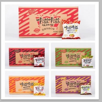 鸿四方干脆面46g*20包方便面怀旧零食香脆面点心泡面条整箱批发图2