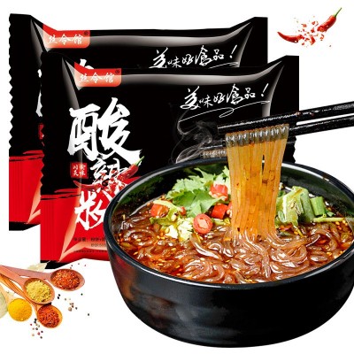 酸辣粉重庆嗨吃家酸辣粉袋装速食方便细粉丝出口快销品网红食品图2