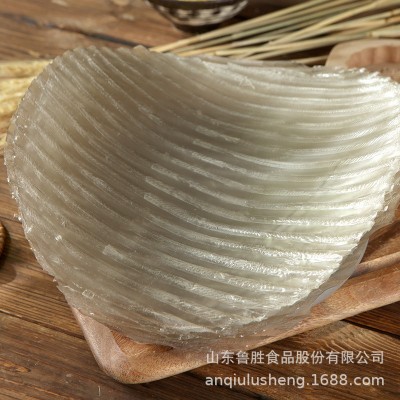鲁胜手工粉皮山东货源水晶红薯粉皮制作绿豆地瓜圆粉丝厂家直销图3