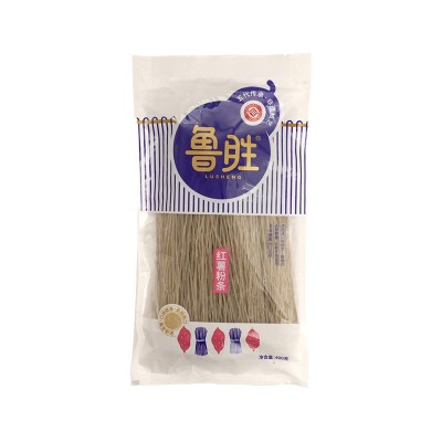 山东鲁胜批发红薯粉条手工粉丝酸辣粉火锅地瓜红苕山芋宽粉厂家图5