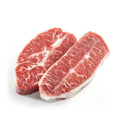厂家直供原切牛排安格斯牛板腱雪花牛肉批发厚切谷饲美国ibp牛扒