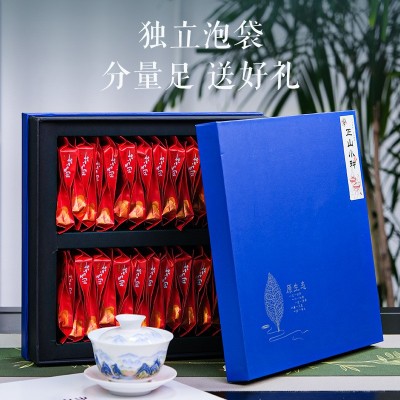 新茶武夷山正山小种红茶高级浓香型正宗茶叶礼盒装高档批发送礼品图2