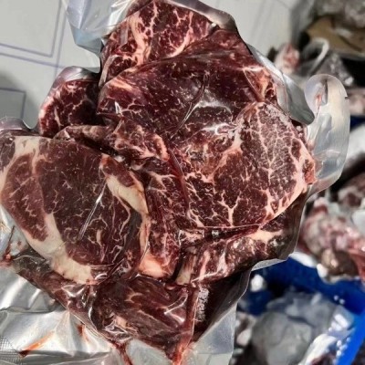澳洲谷饲安格斯原切牛排边角料 商用批发炒菜红烧烤肉非腌制牛肉图2