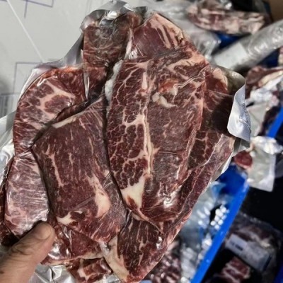 澳洲谷饲安格斯原切牛排边角料 商用批发炒菜红烧烤肉非腌制牛肉图3