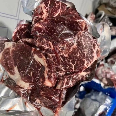 澳洲谷饲安格斯原切牛排边角料 商用批发炒菜红烧烤肉非腌制牛肉图4