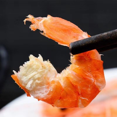 即食烤虾干海鲜干货大号干虾休闲零食淡干袋装烤虾源头厂家图2