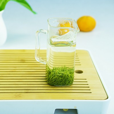 绿茶叶2024新茶浓香型耐泡高山云雾生态炒青石门银峰特级芽茶250g图5