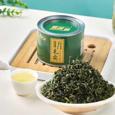 绿茶茶叶新茶浓香型耐泡云雾生态茶口粮茶绿茶石门毛尖茶50g图4