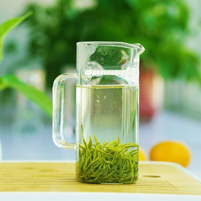 绿茶叶新茶浓香型耐泡高山云雾生态炒青石门银峰特级芽茶250g