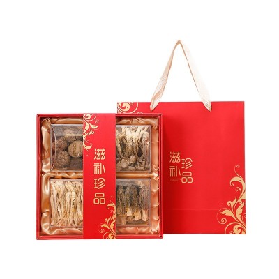 山珍菌菇干货新年礼盒批发滋补品组合农产品土特产菌类黑木耳干货