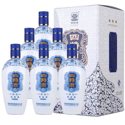 江西四特酒52度3星级460ml*6瓶整箱特产特香礼品聚会高端白酒包邮
