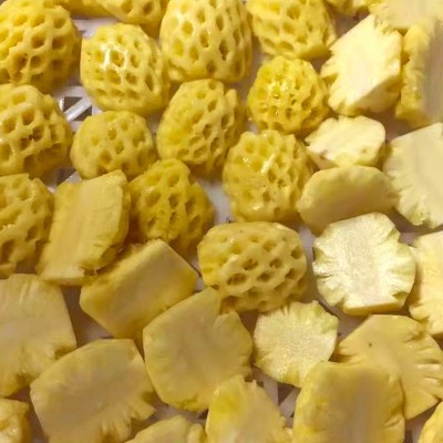 冷冻菠萝瓣 速冻菠萝肉 甜品配料 菠萝烘焙材料图3