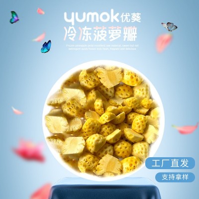 冷冻菠萝瓣 速冻菠萝肉 甜品配料 菠萝烘焙材料