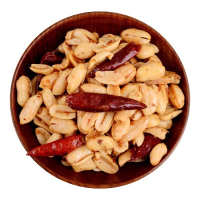 麻辣下酒花生香辣椒盐熟花生米坚果零食炒货多味分销一件代发图4