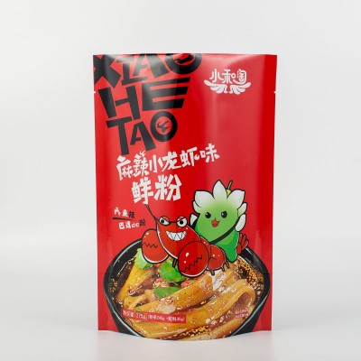 小和淘麻辣小龙虾鲜粉宽粉纯火锅粉粉条麻辣烫粉275gx4袋速食图4