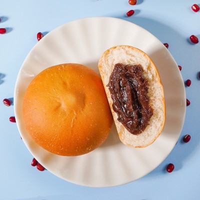 老式红豆沙面包早餐包整箱欧包代餐早饭零食批发散装软面包营养图4