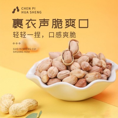 新会陈皮花生瓜子水煮咸干生花生米特产地摊炒货零食厂家可代加工图4