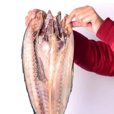 咸香可口鲅鱼干 腌制自然风干鱼干 海产品批发鲅鱼干货图2