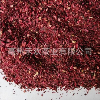 出口洛神花碎 三角袋泡茶原料 花茶碎 药材茶碎 支持出口商检图2
