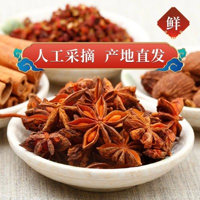 八角大料批发调味香料全干大红大茴香辛料小包装一件代发图2
