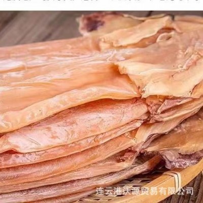批发渔民自晒鱿鱼干 淡干鱿鱼干 墨鱼干500克无头鱿鱼干干货图2